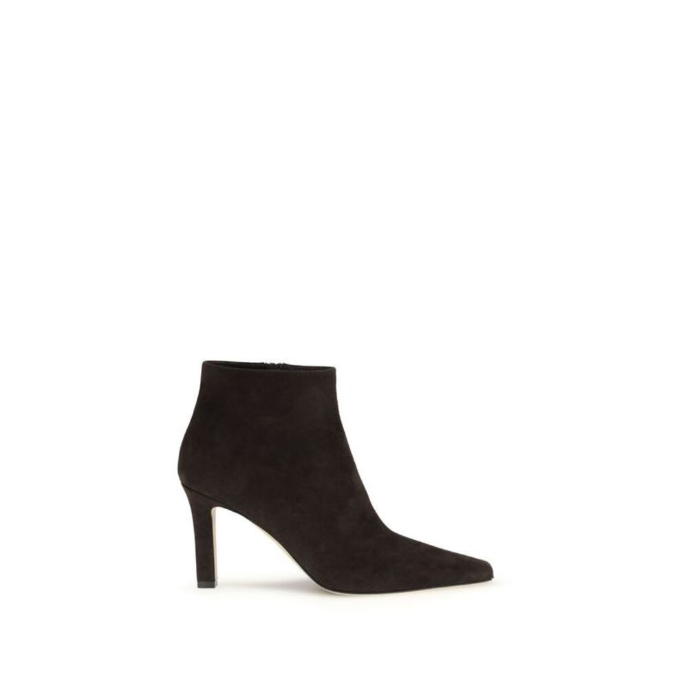 The Row Brown Lamb Leather Ankle Women's Boots